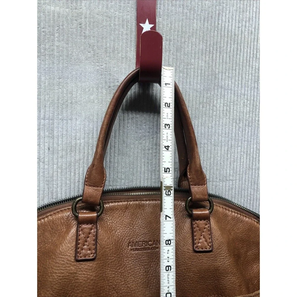 American Leather Company Purse Pockets Missing Crossbody Strap